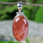 SUN STONE G - SST997-HANDMADE BEAUTIFUL SUN STONE PENDANTS WITH 925 STERLING S