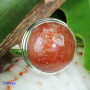 SUN STONE I - SST995- SUN STONE WHOLESALE DESIGNER RINGS MADE IN 925 STERLING