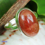 SUN STONE G - SST994- BEAUTIFUL SUN STONE RINGS MADE IN INDIAN FACTORY WITH 92