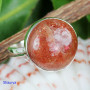 SUN STONE A - SST993- LOVELY WOMEN RINGS WITH SUN STONE MADE IN 925 STERLING S