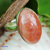 SUN STONE G - SST993- LOVELY WOMEN RINGS WITH SUN STONE MADE IN 925 STERLING S