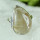 GOLDEN RUTILE G - GRT982- EXCLUSIVE DESIGNS GOLDEN RUTILE GEMSTONE RINGS WITH 925