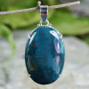BLOOD AGATE F - BLD998- FANTASTIC BLOOD AGATE GEMSTONE PENDANTS MADE IN 925 STER