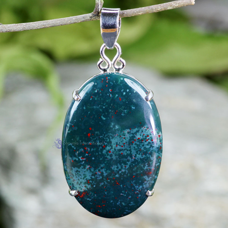 BLOOD AGATE O - BLD998- FANTASTIC BLOOD AGATE GEMSTONE PENDANTS MADE IN 925 STER BLOOD AGATE O - BLD998- FANTASTIC BLOOD AGATE GEMSTONE PENDANTS MADE IN 925 STER