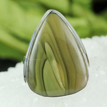 IMPERIAL JASPER O - DIJ993- IMPERIAL JASPER GEMSTONE BEAUTIFUL TRENDY RINGS WITH 925