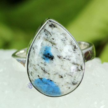 K2 JASPER I - KTJ999- EXCLUSIVE K2 JASPER GEMSTONE LOVELY RINGS WITH 925 STERL