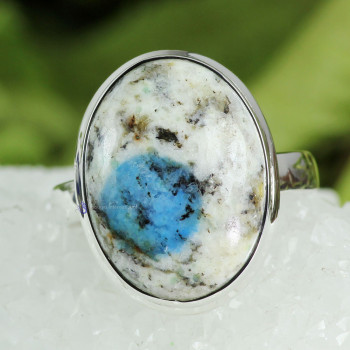 K2 JASPER E - KTJ998- NATURAL K2 JASPER GEMSTONE HANDMADE RINGS MADE IN 925 ST