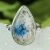 K2 JASPER I - KTJ998- NATURAL K2 JASPER GEMSTONE HANDMADE RINGS MADE IN 925 ST
