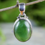GREEN AVENTURINE I - GAV999- NATURAL GREEN AVENTURINE GEMSTONE LIGHT WEIGHT PENDANTS