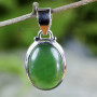 GREEN AVENTURINE H - GAV998- EXCLUSIVE GREEN AVENTURINE GEMSTONE PRETTY PENDANTS MADE