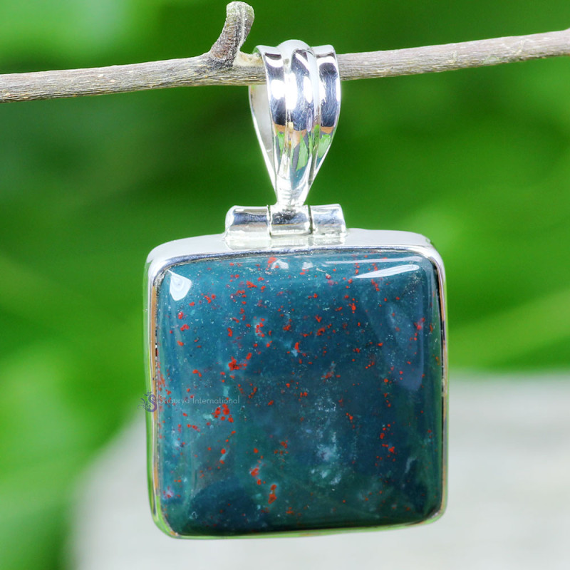 BLOOD AGATE A - BLD996- BLOOD AGATE GEMSTONE LOVELY PENDANTS WITH 925 STERLING S BLOOD AGATE A - BLD996- BLOOD AGATE GEMSTONE LOVELY PENDANTS WITH 925 STERLING S