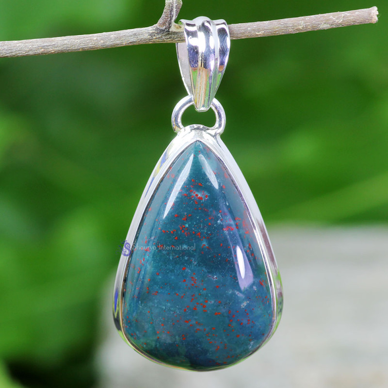 BLOOD AGATE H - BLD996- BLOOD AGATE GEMSTONE LOVELY PENDANTS WITH 925 STERLING S BLOOD AGATE H - BLD996- BLOOD AGATE GEMSTONE LOVELY PENDANTS WITH 925 STERLING S