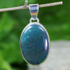 BLOOD AGATE F - BLD993- BLOOD AGATE GEMSTONE TRENDY PENDANTS WITH 925 STERLING S