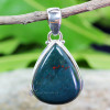 BLOOD AGATE K - BLD992- BLOOD AGATE GEMSTONE HANDMADE PENDANTS MADE IN 925 STERL