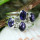 Iolite, Sand stone A - SDR725- FANTASTIC DESIGNER MULTI GEMSTONE RINGS MADE IN 925 STER