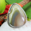 IMPERIAL JASPER F - DIJ992- NATURAL IMPERIAL JASPER GEMSTONE BEAUTIFUL DESIGNER RING