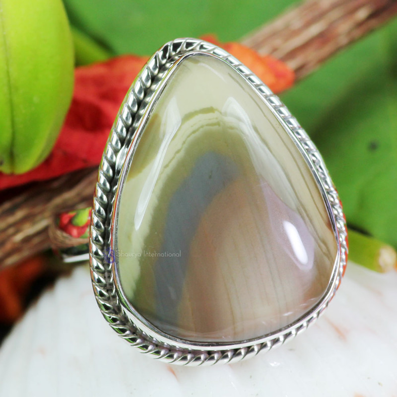 IMPERIAL JASPER F - DIJ992- NATURAL IMPERIAL JASPER GEMSTONE BEAUTIFUL DESIGNER RING IMPERIAL JASPER F - DIJ992- NATURAL IMPERIAL JASPER GEMSTONE BEAUTIFUL DESIGNER RING