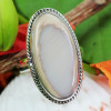 IMPERIAL JASPER G - DIJ992- NATURAL IMPERIAL JASPER GEMSTONE BEAUTIFUL DESIGNER RING