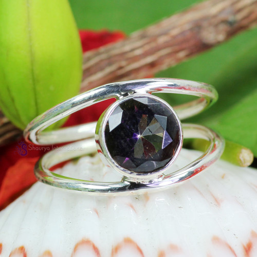 Mystic G - RSS937- LOVELY DESIGNER SINGLE GEMSTONE RINGS MADE IN 925 STERLI