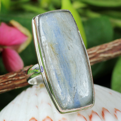 KYNITE CAB B - KNT994- 925 STERLING SILVER KYNITE CAB GEMSTONE BEAUTIFUL RINGS