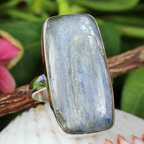KYNITE CAB F - KNT994- 925 STERLING SILVER KYNITE CAB GEMSTONE BEAUTIFUL RINGS