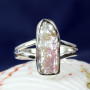 BIWA PEARL B - PSR839-BIWA PEARL GEMSTONE 925 STERLING SILVER UNIQUE RINGS HAN