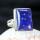 LAPIS F - LPS991- 925 STERLING SILVER LAPIS GEMSTONE EXCLUSIVE RINGS MADE