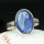 KYNITE CAB G - PSR837- NATURAL KYNITE CAB GEMSTONE PLAIN SETTING RINGS MADE IN
