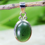 SERPENTINE A - STS998- NEW SERPENTINE GEMSTONE LOVELY PENDANTS MADE IN 925 STER