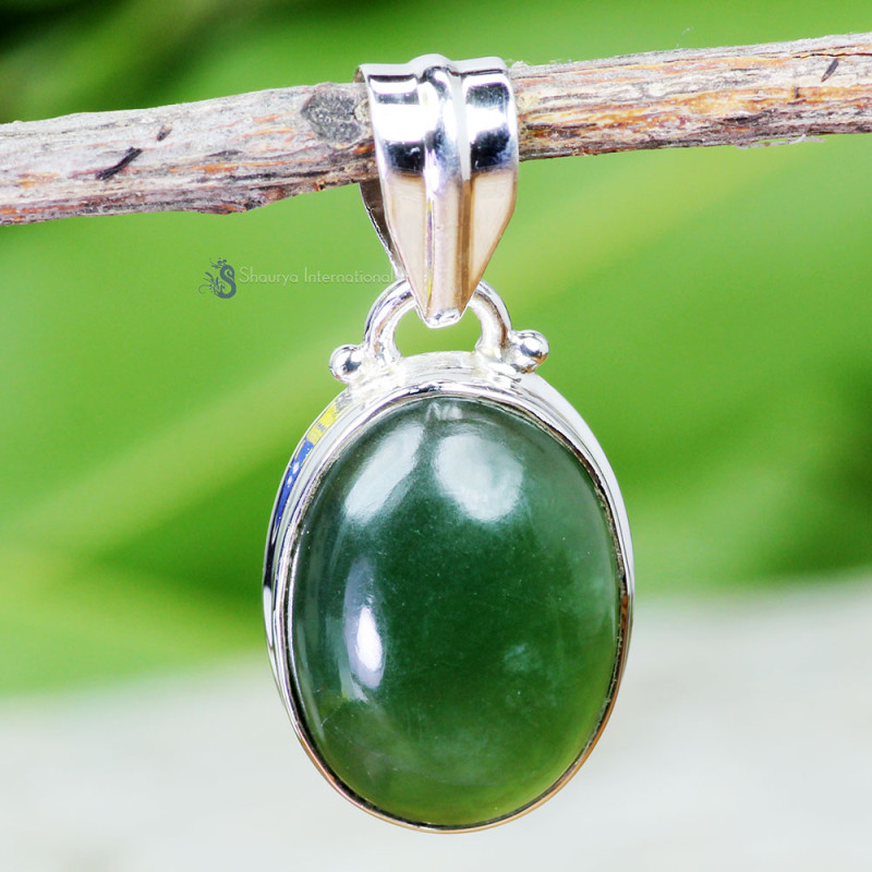 SERPENTINE C - STS998- NEW SERPENTINE GEMSTONE LOVELY PENDANTS MADE IN 925 STER SERPENTINE C - STS998- NEW SERPENTINE GEMSTONE LOVELY PENDANTS MADE IN 925 STER