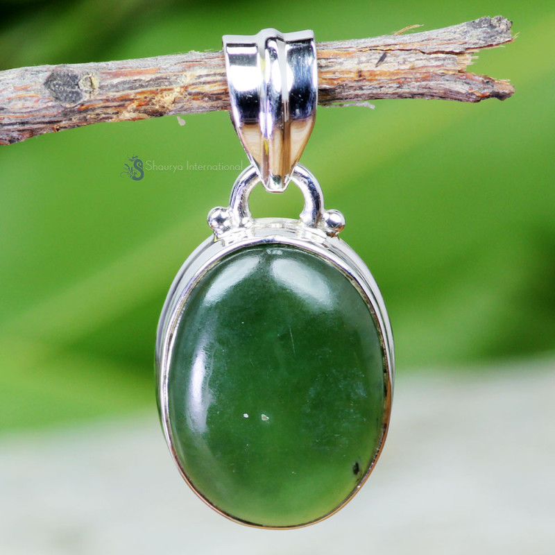 SERPENTINE E - STS998- NEW SERPENTINE GEMSTONE LOVELY PENDANTS MADE IN 925 STER SERPENTINE E - STS998- NEW SERPENTINE GEMSTONE LOVELY PENDANTS MADE IN 925 STER