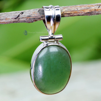 SERPENTINE F - STS998- NEW SERPENTINE GEMSTONE LOVELY PENDANTS MADE IN 925 STER