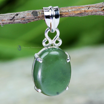 SERPENTINE O - STS998- NEW SERPENTINE GEMSTONE LOVELY PENDANTS MADE IN 925 STER