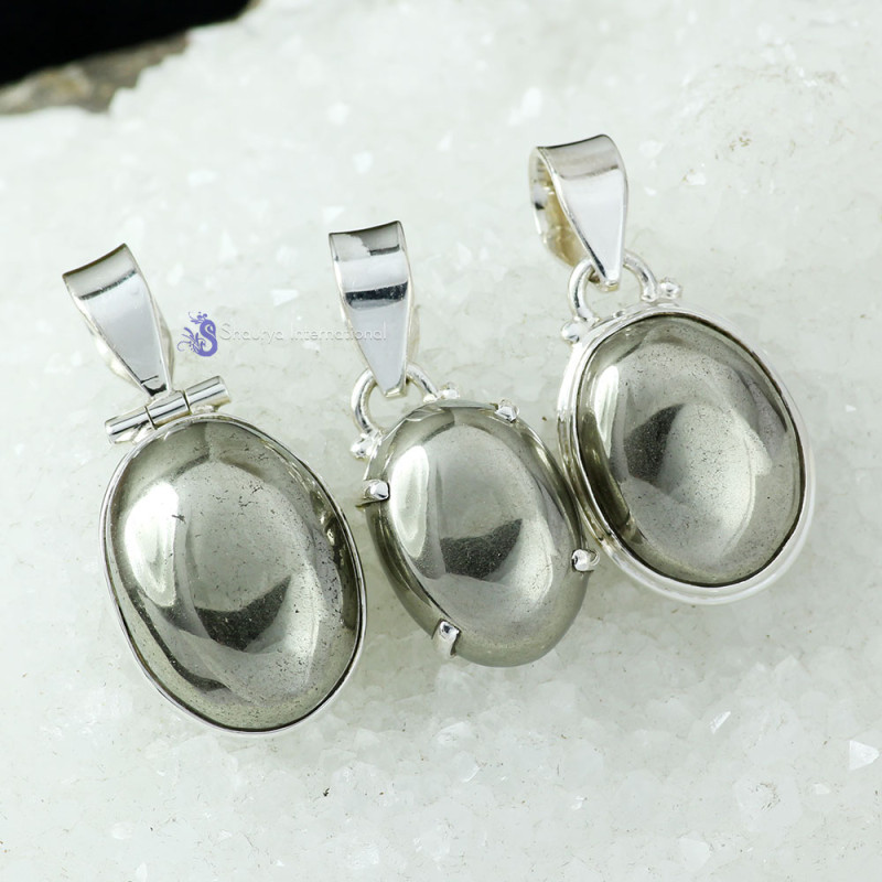 PYRITE CAB C - DOM986- WHOLESALE PYRITE CAB GEMSTONE BEAUTIFUL PENDANTS MADE IN PYRITE CAB C - DOM986- WHOLESALE PYRITE CAB GEMSTONE BEAUTIFUL PENDANTS MADE IN