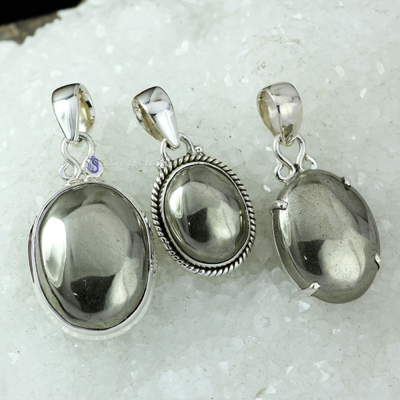 PYRITE CAB D - DOM986- WHOLESALE PYRITE CAB GEMSTONE BEAUTIFUL PENDANTS MADE IN PYRITE CAB D - DOM986- WHOLESALE PYRITE CAB GEMSTONE BEAUTIFUL PENDANTS MADE IN