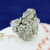 Pyrite Druzy D - DSP994- PRONG SETTING NATURAL PYRITE DRUZY BEAUTIFUL RINGS MADE
