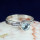 BLUE TOPAZ A - PSR831- 925 STERLING SILVER NATURAL GEMSTONE PLAIN SETTING RINGS