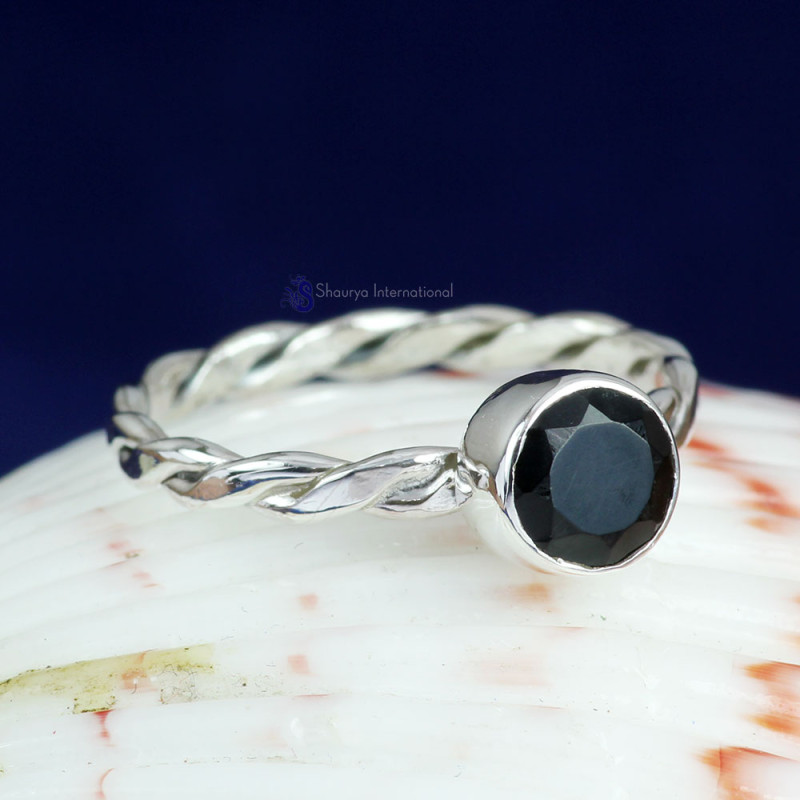 BLACK ONYX CUT E - PSR830- LIGHT WEIGHT NATURAL GEMSTONE BEAUTIFUL RINGS MADE IN 92 BLACK ONYX CUT E - PSR830- LIGHT WEIGHT NATURAL GEMSTONE BEAUTIFUL RINGS MADE IN 92