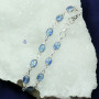KYNITE CAB I - SBB910- NEW BEJAL NATURAL CAB GEMSTONE TRENDY BRACELET MADE IN 9