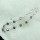 HEMATITE H - SBB906- 925 STERLING SILVER NATURAL GEMSTONE TRENDY BRACELET MAD