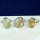 RUTALITED QUARTZ O - CMJ904- NATURAL GEMSTONE 3 PCS RINGS WHOLESALE LOT