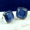 Kynite Cab E - SSE890- NATURAL GEMSTONE TRENDY STUD EARRINGS MADE IN 925 STERLI