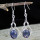 MOHAVE CALCITE A - XSE959- 925 STERLING SILVER NATURAL GEMSTONE BEAUTIFUL EARRINGS 