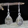 BLACK CORAL C - XSE959- 925 STERLING SILVER NATURAL GEMSTONE BEAUTIFUL EARRINGS 