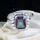 MYSTIC A - BDR958- LOVELY DESIGNER MYSTIC GEMSTONE RINGS MADE IN 925 STERLI