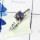 LABRADORITE J - BDR955- NEW DESIGNER NATURAL LABRADORITE GEMSTONE RINGS MADE IN