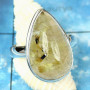 GOLDEN RUTAIL A - PSR822- NATURAL GOLDEN RUTAIL FANCY PLAIN SETTING RINGS MADE IN 