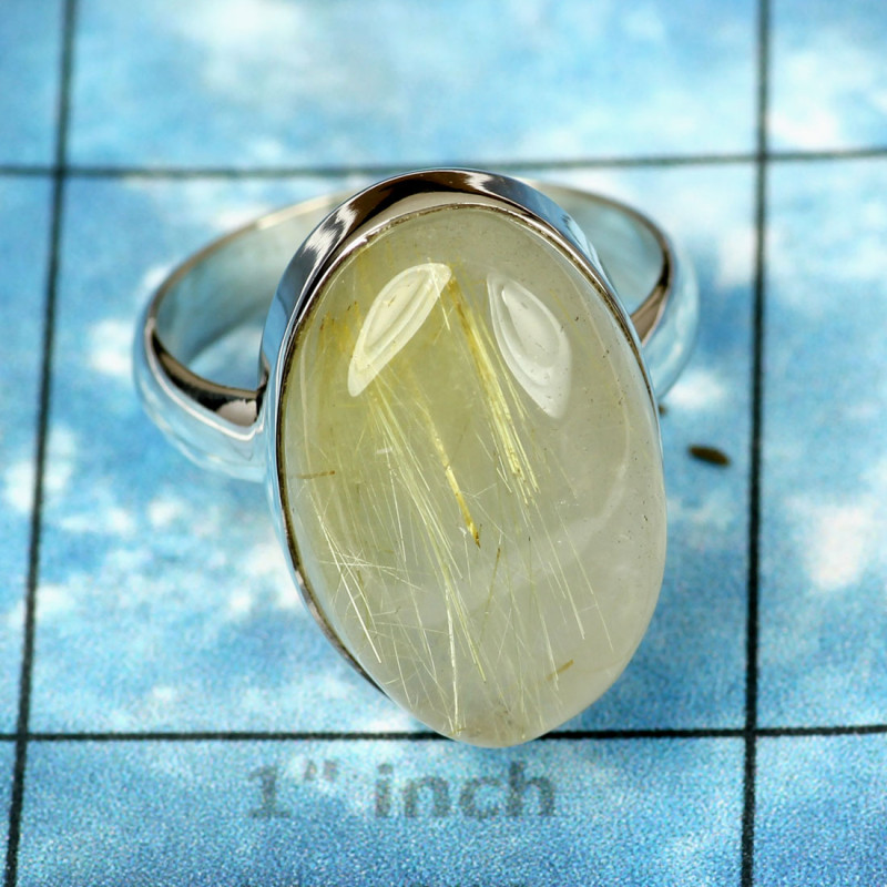 GOLDEN RUTAIL C - PSR822- NATURAL GOLDEN RUTAIL FANCY PLAIN SETTING RINGS MADE IN GOLDEN RUTAIL C - PSR822- NATURAL GOLDEN RUTAIL FANCY PLAIN SETTING RINGS MADE IN