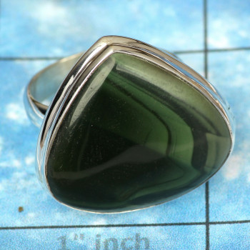 IMPERIAL JASPER A - PSR821- 925 STERLING SILVER NATURAL IMPERIAL JASPER GEMSTONE PLA