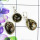 TURTELLA JASPER B - SBP895- NATURAL GEMSTONE BEAUTIFUL 3PCS BEZEL PENDANTS SET MADE 